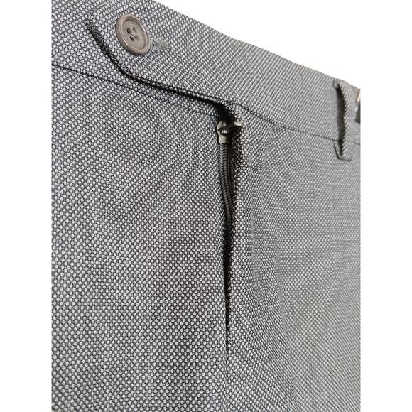 Men's Brooks Brothers 346 Regent 34 X 32 Dark Gray Dress Pants Wool - Picture 6 of 16